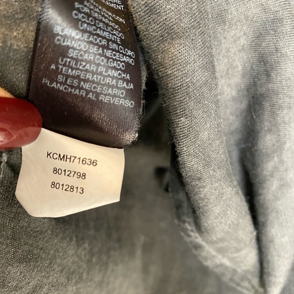 Kenneth Cole ‘That Sounds Like A You Problem’ Gray Sleeveless Top - Picture 13 of 14